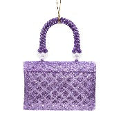 Purple Purse Ornament