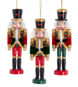 Assorted  Nutcracker Ornament, INDIVIDUALLY SOLD