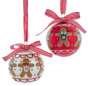Assorted Gingerbread Ball, INDIVIDUALLY SOLD