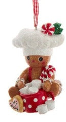 Gingerbread Boy Baking Ornament