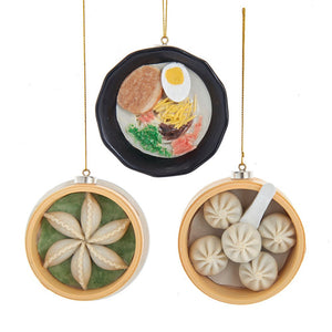 Assorted Dumpling And Ramen Ornament, INDIVIDUALLY SOLD