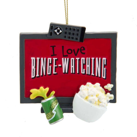 I Love BINGE-WATCHING Ornament