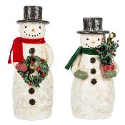 Assorted Snowman Figurine, INDIVIDUALLY SOLD