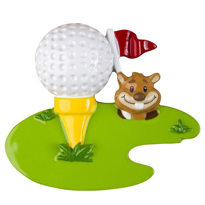 Golfing Ornament