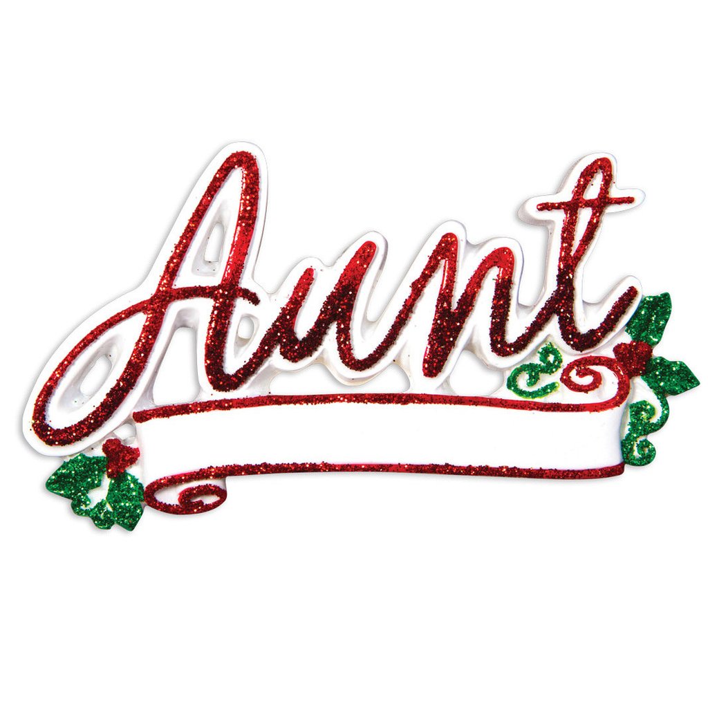 Aunt Ornament
