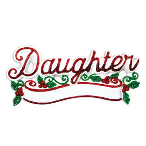 Daughter Ornament
