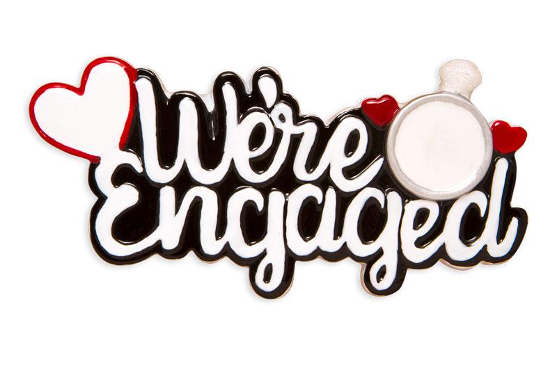 We're Engaged Ornament