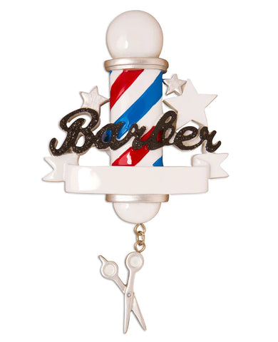 Barber Pole Ornament