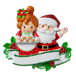 Mr. And Mrs. Claus Family Of 2 Ornament