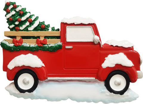 Truck With Tree Ornament