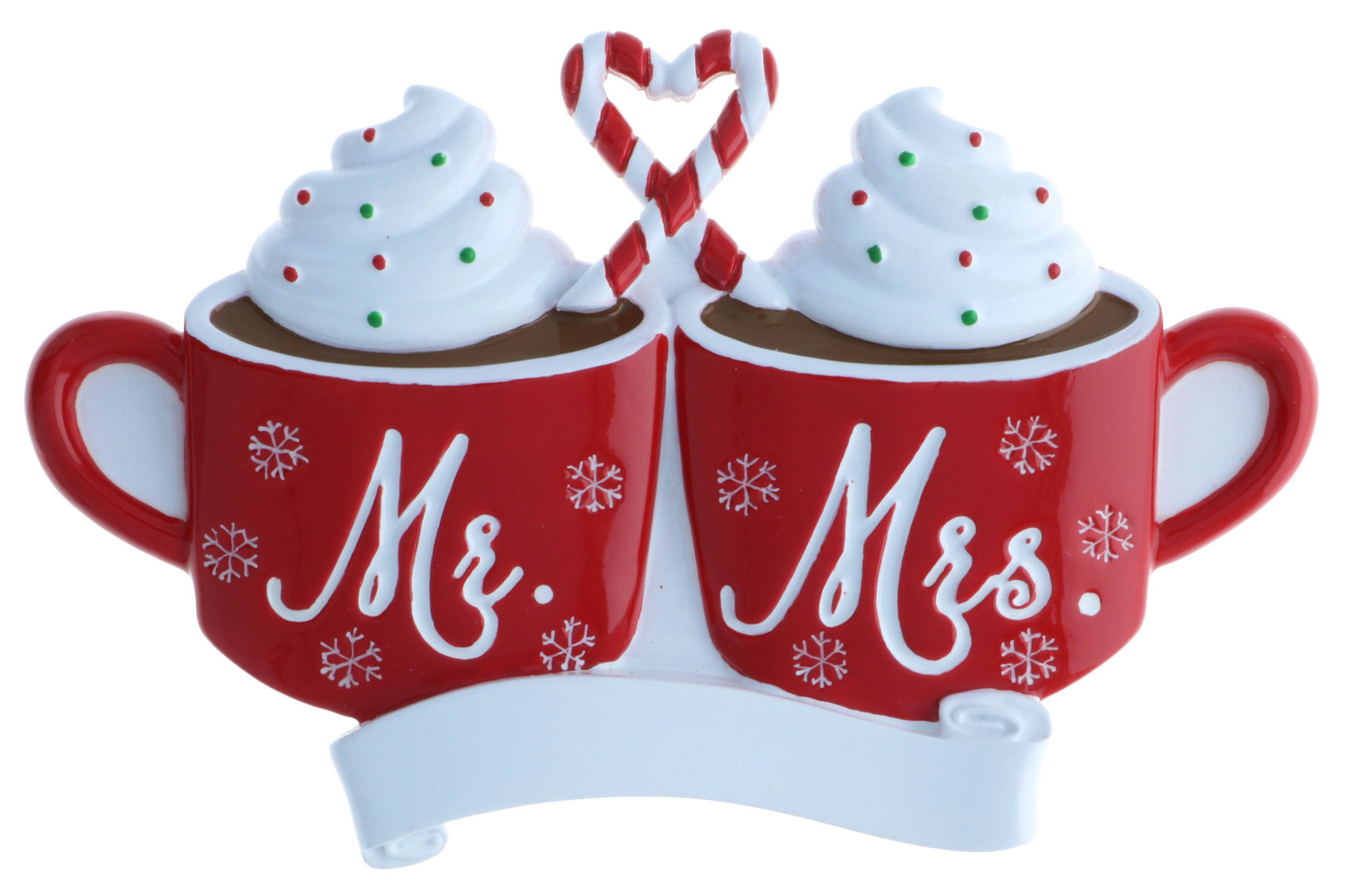 Mr. And Mrs. Mug Ornament