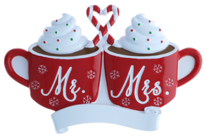 Mr. And Mrs. Mug Ornament