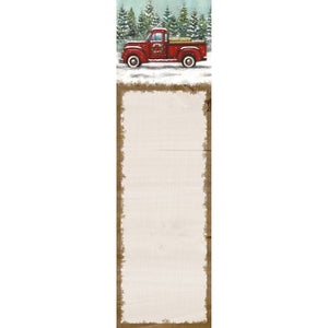 Red Truck - List Note Pad