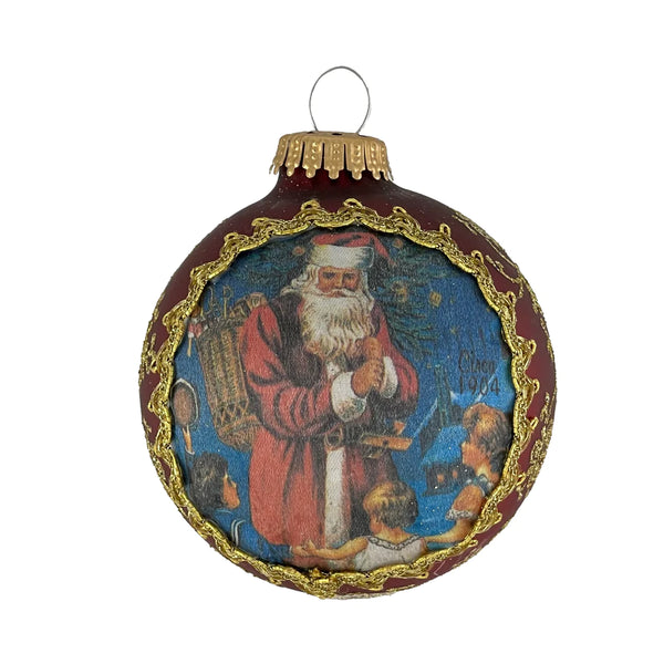 Dated 2023 Santa With Sack Ball