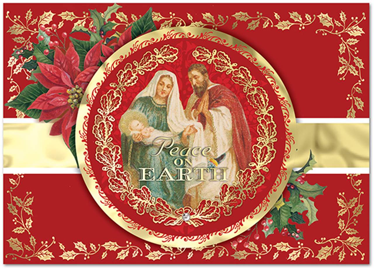 Holy Family Christmas Cards Box Of 12