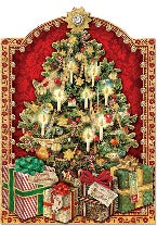 Tree Christmas Cards Box Of 12