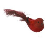 Cardinal Clip On Bird Ornament