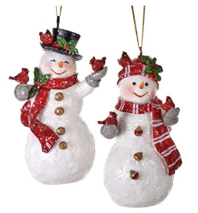Assorted Snowman Ornament, INDIVIDUALLY SOLD