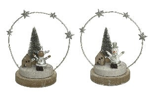 Assorted Christmas Light Up Figurine, INDIVIDUALLY SOLD