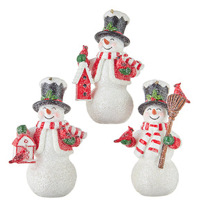 Assorted Snowmen Ornament, INDIVIDUALLY SOLD