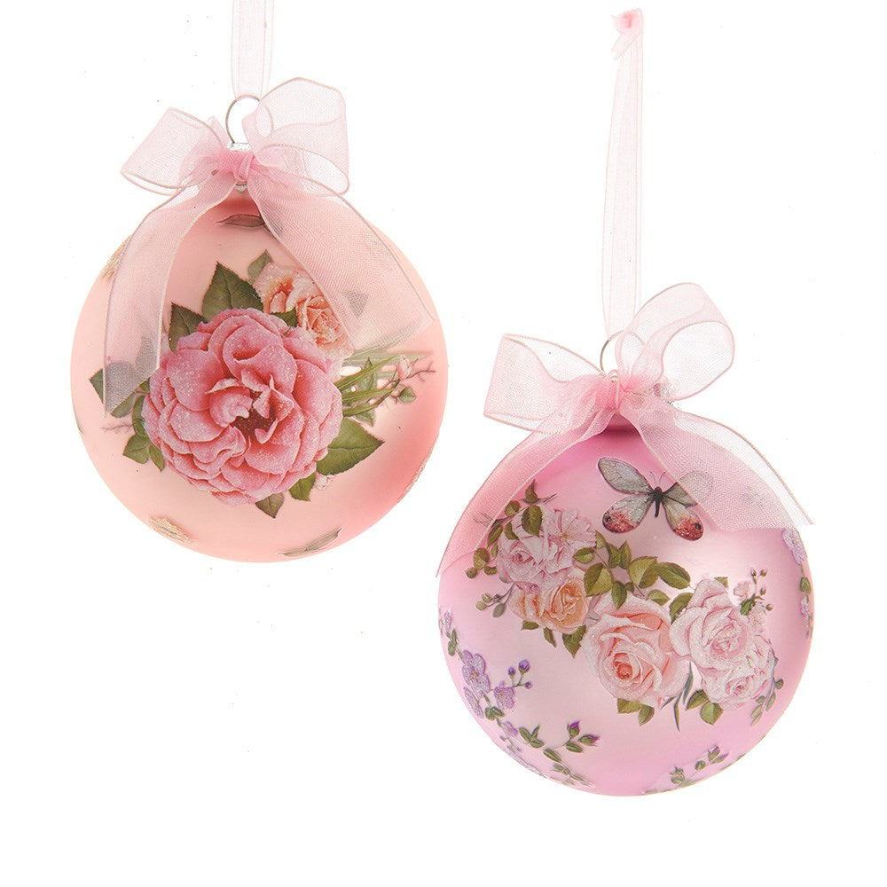 Assorted Pink Rose Ball, INDIVIDUALLY SOLD