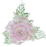 Purple Rose Ornament