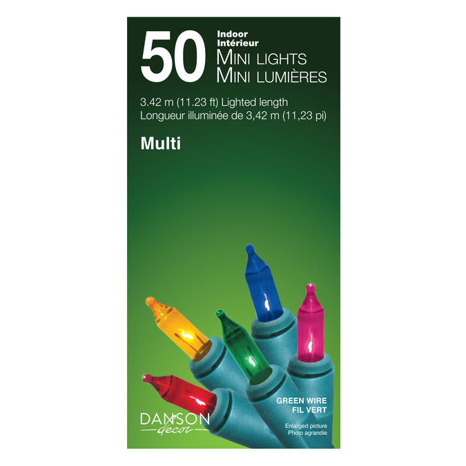 50 Multi Incandescent Mini Lights