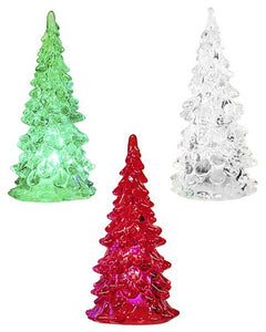 Assorted LED Tree Figurine, INDIVIDUALLY SOLD