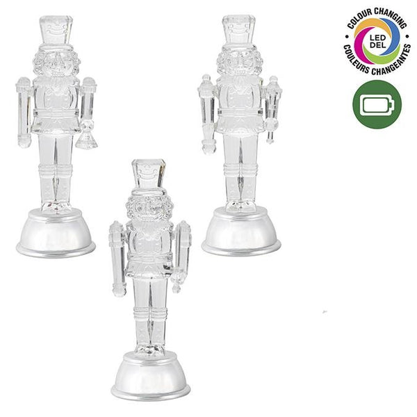 Assorted 5" LED Nutcracker Figurine, INDIVIDUALLY SOLD