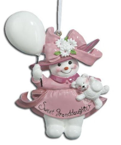 Baby's First Sweet Granddaughter Ornament