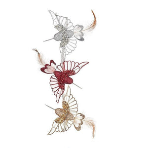 Assorted Hummingbird Clip On Ornament, INDIVIDUALLY SOLD