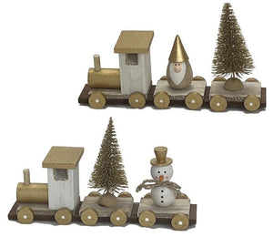 Assorted Holiday Train Figurine, INDIVIDUALLY SOLD
