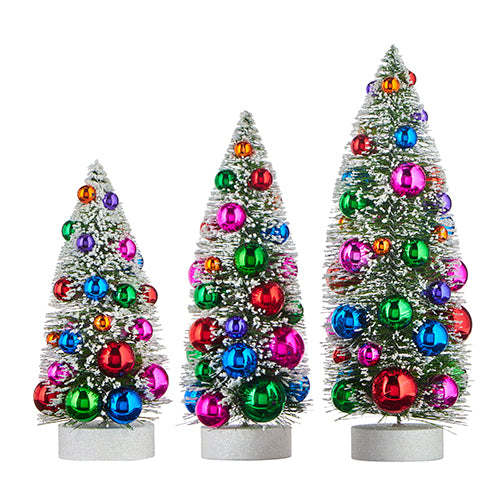 Assorted Bottle Brush Tree, INDIVIDUALLY SOLD