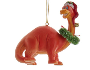 Red Dinosaur Ornament