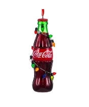Coca Cola Bottle With Lights Ornament