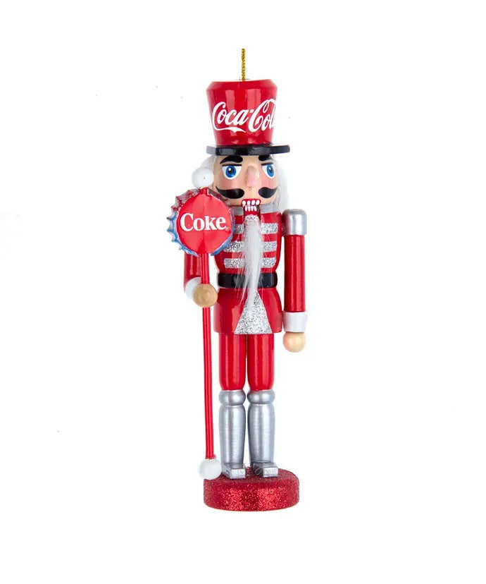 6" Coca Cola Nutcracker Ornament