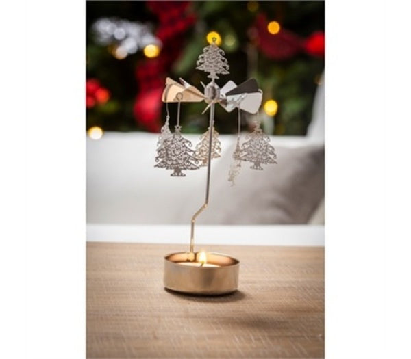 Mobile Tealight Candle Holder: Trees