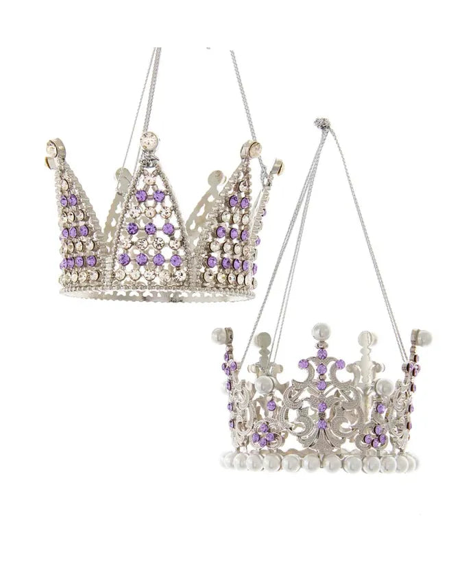 Assorted Crown Ornament, INDIVIDUALLY SOLD
