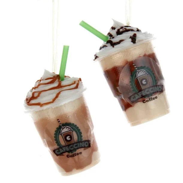 Assorted Iced Coffee Drink Ornament, INDIVIDUALLY SOLD