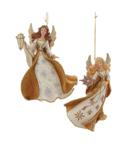 Assorted Gold Angel Ornament, INDIVIDUALLY SOLD