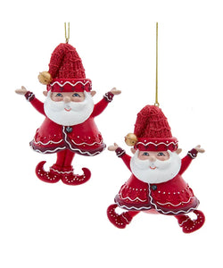 Assorted Nordic Santa Gnome Ornament, INDIVIDUALLY SOLD