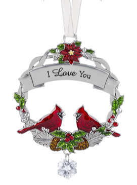 I Love You Ornament