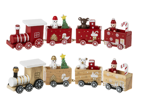Assorted Wooden Train Figurine, INDIVIDUALLY SOLD