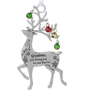 Grandma You Bring Joy To Our Hearts Ornament