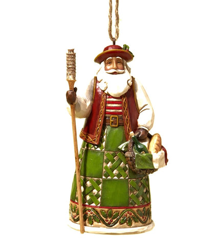 Italian Santa Ornament