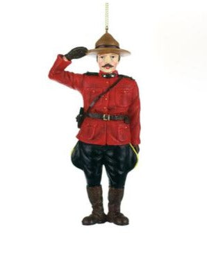 Canadian Mountie Ornament: Man