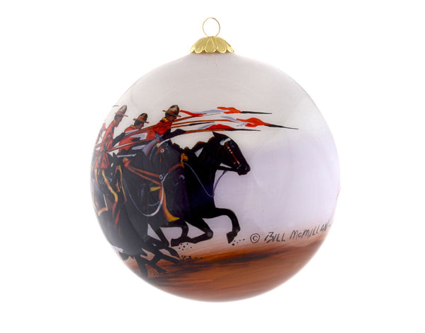 Canadian Mountie Ball Ornament