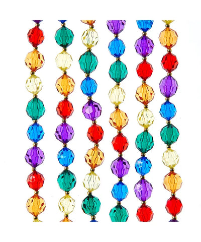 6' Multicoloured Jeweled Beaded Garland