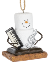S'mores Keyboard Ornament