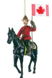 Mountie On Horse Ornament